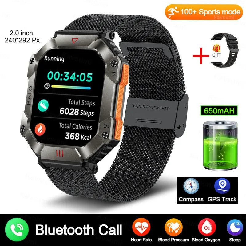 Android GPS smart watch for women with resin dial on a choice of leather, mesh, or steel strap.