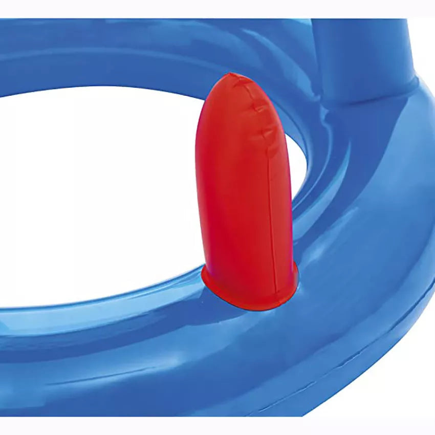 Inflatable basketball hoop with water shooting game for kids, made from environmental protection PVC