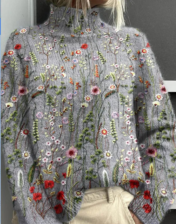 Women's casual Christmas abstract print polyester top with 3D effect pattern