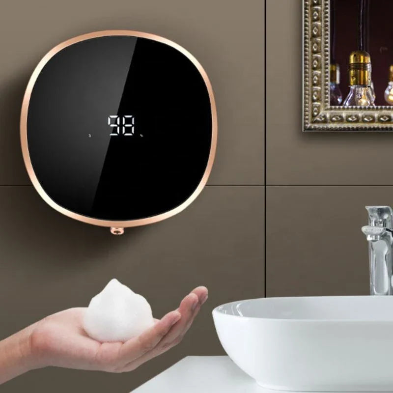 Advanced touchless foam soap dispenser with infrared sensor for hands-free, hygienic hand washing
