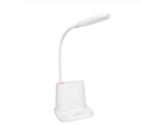 Illuminating LED night lights in white and pink colors with touch-sensitive controls for easy operation