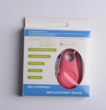Compact Bluetooth tracking tag with smartphone app to find lost keys, wallet, pets and other valuable items
