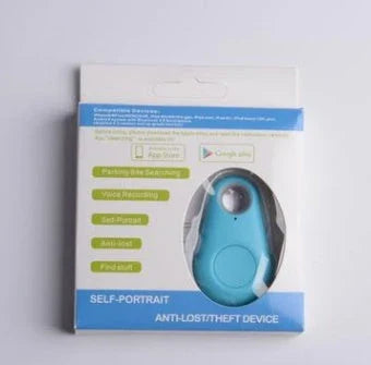 Compact Bluetooth tracking tag with smartphone app to find lost keys, wallet, pets and other valuable items
