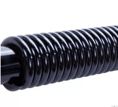High-strength Spring Steel Straight Arm Strength Device in black, perfect for home workouts