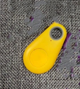 Compact Bluetooth tracking tag with smartphone app to find lost keys, wallet, pets and other valuable items