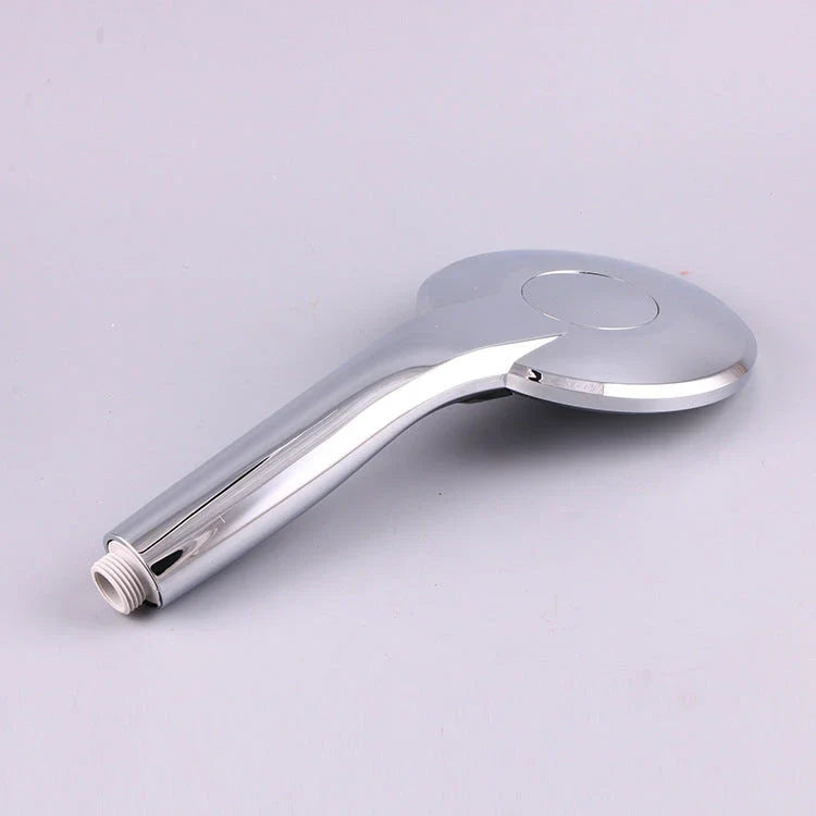 Adjustable 3-mode LED shower head with temperature-sensing lights, made of durable ABS material for a luxurious bathroom upgrade