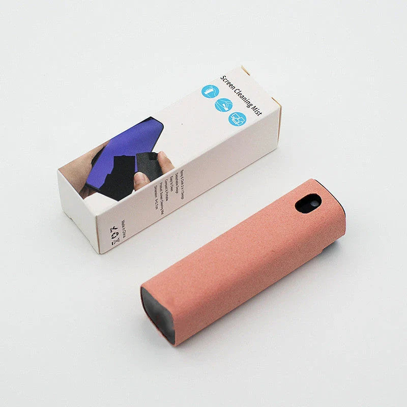 All-in-One Screen Cleaner Kit - Portable, Reusable, and Safe for Phones, Tablets, Laptops, and TVs