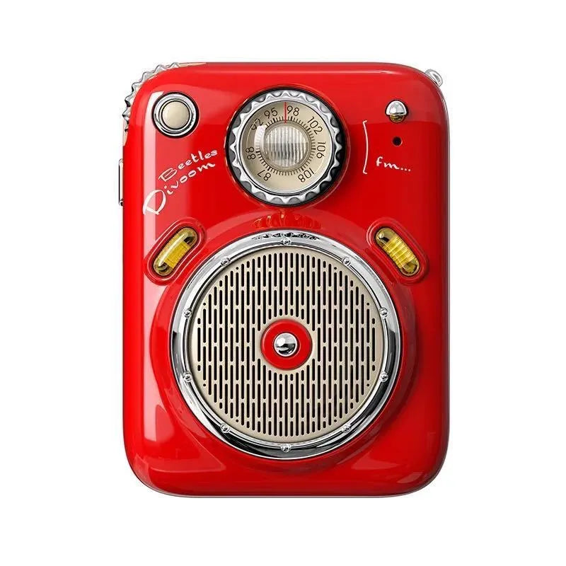 Compact FM Four in One Bluetooth Speaker and Smart Radio in choice of four colours