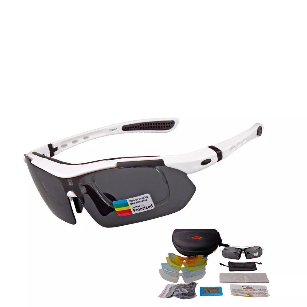 Men's outdoor polarized sunglasses for bicycle riding in customizable colors