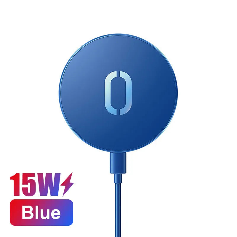 Travel charger with USB-C port in black, blue, or white colours with UK EU US plug options