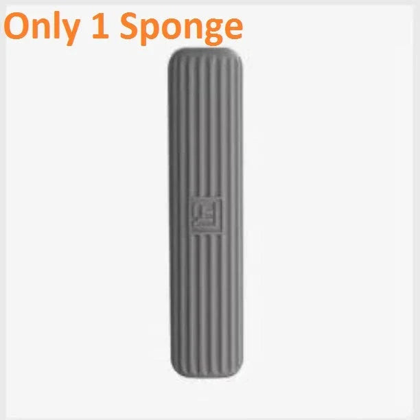 Versatile floor cleaning mop with single-handed squeeze handle, push-pull dehydration mechanism, and biodegradable cotton head