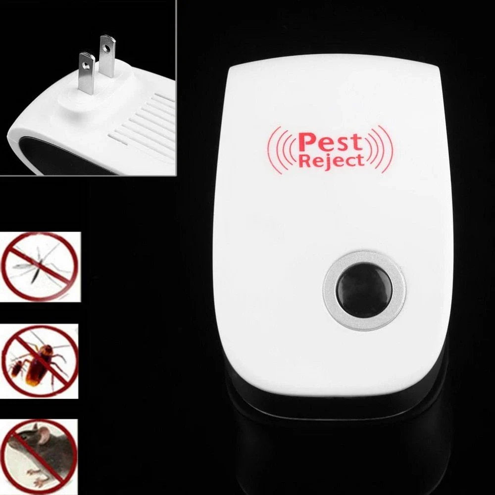 Ultrasonic Pest Repellent Device - Effective Mosquito, Insect, and Mouse Control
