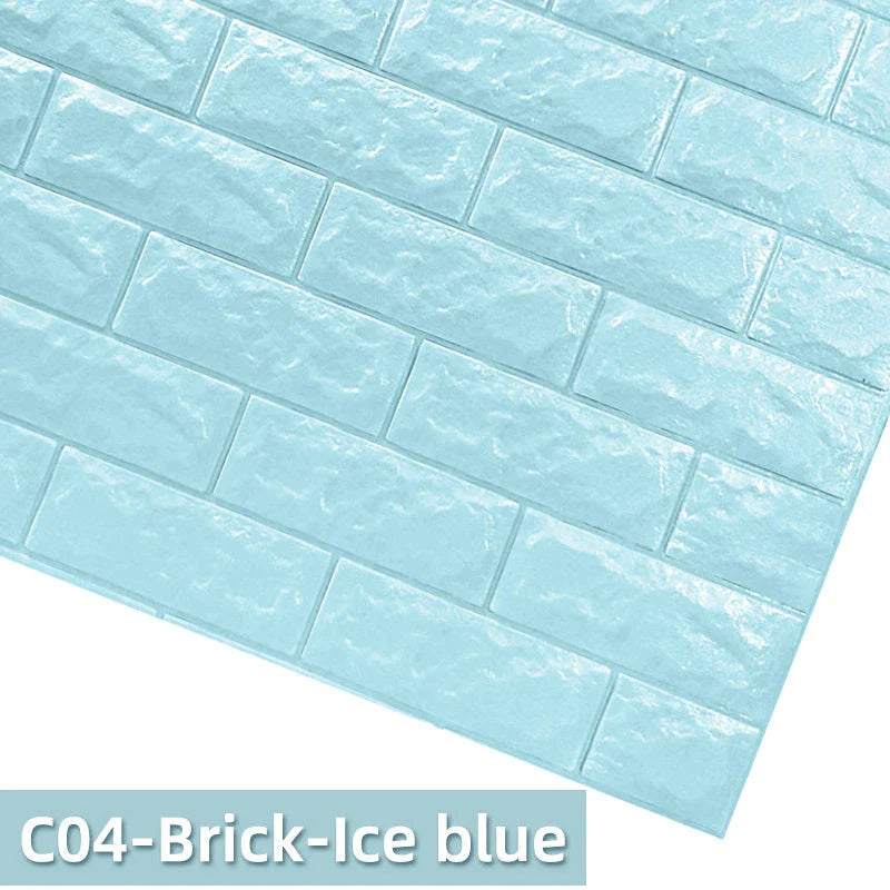 Stylish 3D wall decals in various colors for bedroom decoration