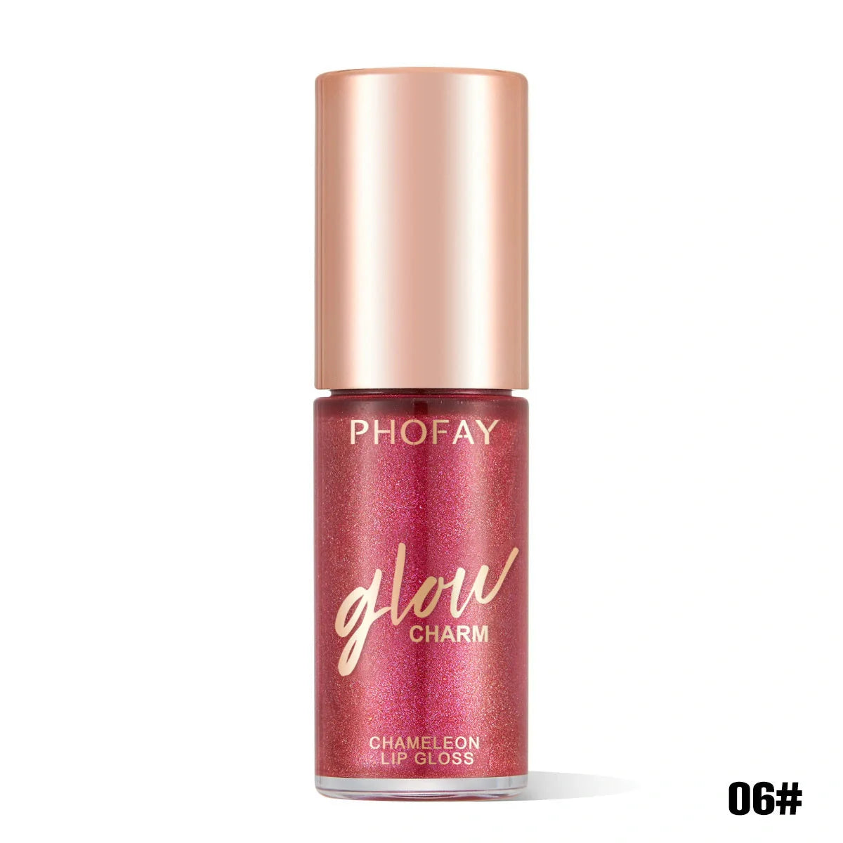 PHOFAY Shimmer Lip Gloss with moisturizing benefits and sparkling finish