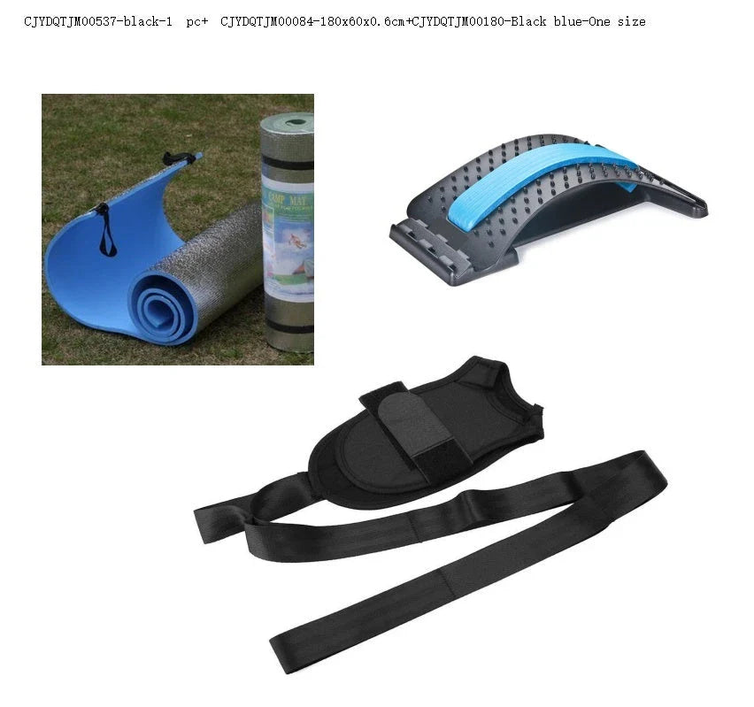 Premium Yoga Stretching Belt with Multiple Webbing Loops for Customized Stretching and Rehabilitation Support