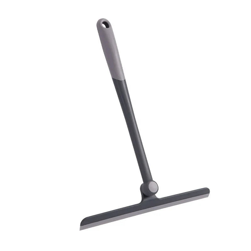 Versatile 360-degree rotating car window scraper with sturdy PP handle and soft TPR strip for scratch-free cleaning