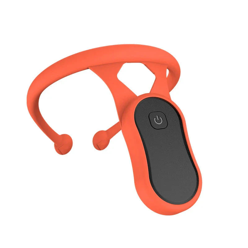 Advanced posture correcting neckband with real-time monitoring and vibration alerts for improved neck, back, and overall posture