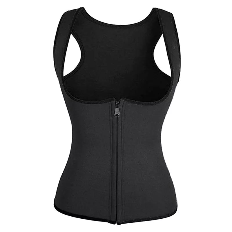 Neoprene zipper-style ladies body tummy court corset for yoga and fitness