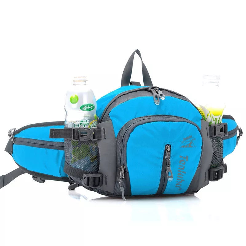 Multi-function outdoor backpack in various colors, compact and lightweight for versatile use