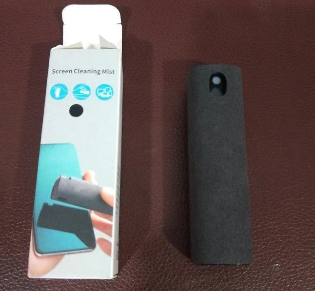 All-in-One Screen Cleaner Kit - Portable, Reusable, and Safe for Phones, Tablets, Laptops, and TVs