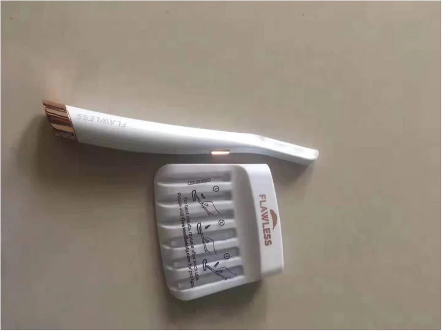 New ladies shaver in white for gentle and efficient hair removal