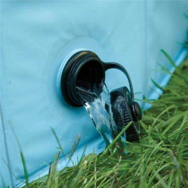 Sturdy foldable dog swimming pool made of durable PVC material with a non-slip bottom for safe pet playtime