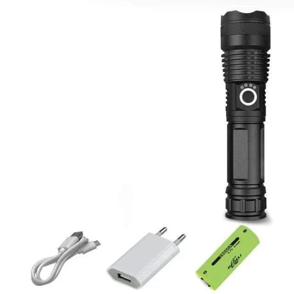 90,000 Lumens Xhp70.2 Flashlight - The World's Brightest Handheld Light Source for Outdoor Adventures