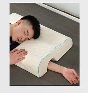 Cozy Couple's Memory Foam Pillow with Pressure Relief and Cervical Support