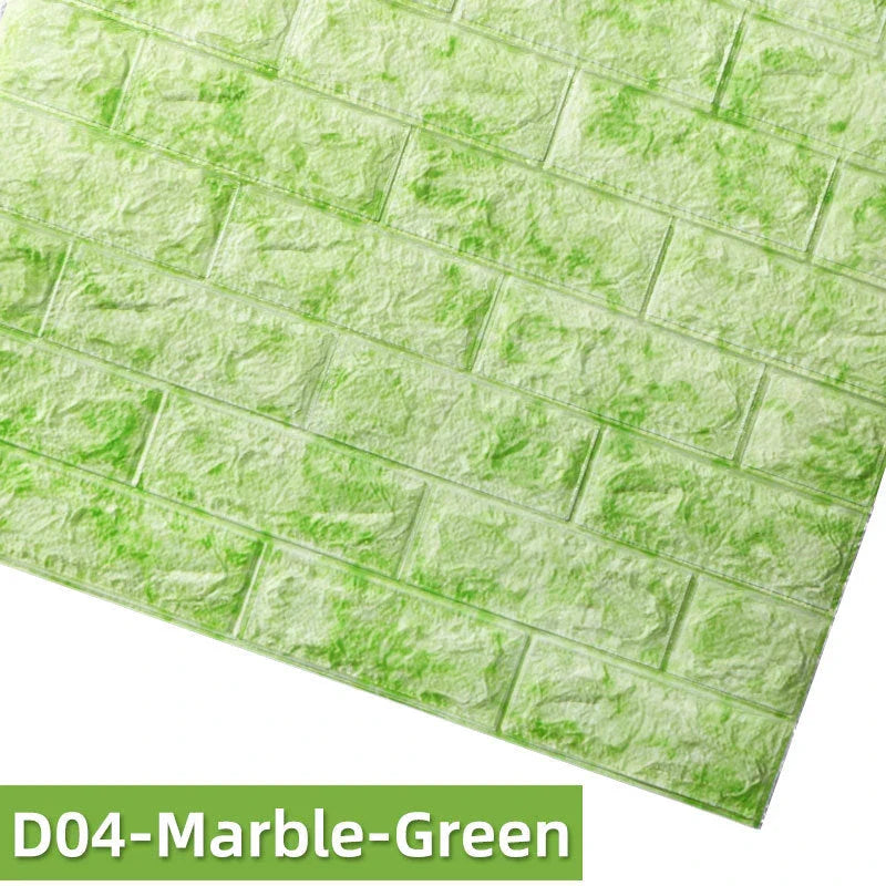 Stylish 3D wall decals in various colors for bedroom decoration