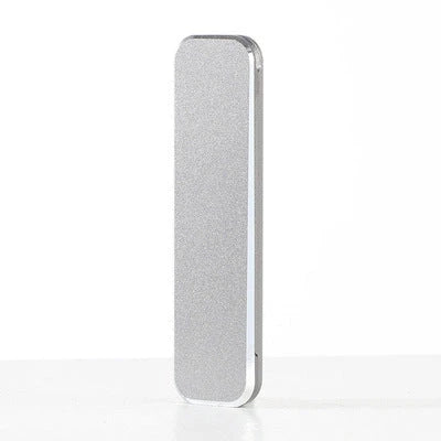 Versatile aluminum alloy folding phone stand with adjustable viewing angle for hands-free mobile productivity