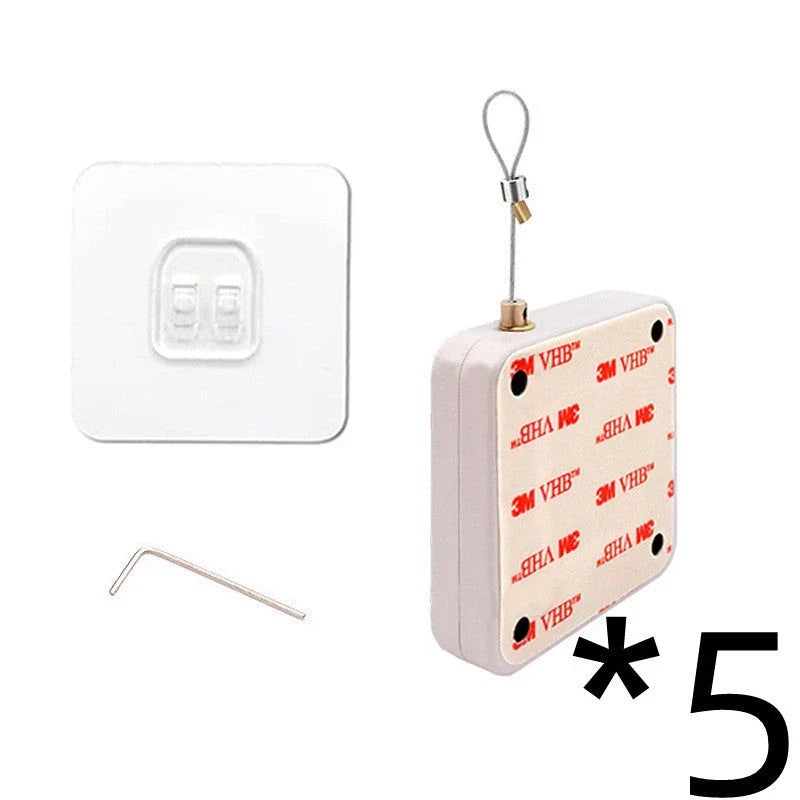 Soft-Close Automatic Door Closer with Adjustable Tension Force for Sliding, Glass, and Standard Doors