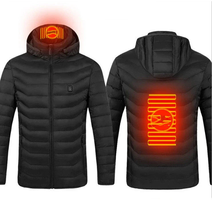 Versatile heated jacket with USB charging for customizable warmth and cozy comfort in any weather