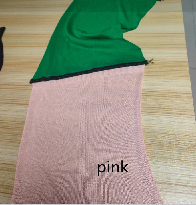 Stylish two-piece knit summer set with split-front vest top and matching shorts in a variety of vibrant colors