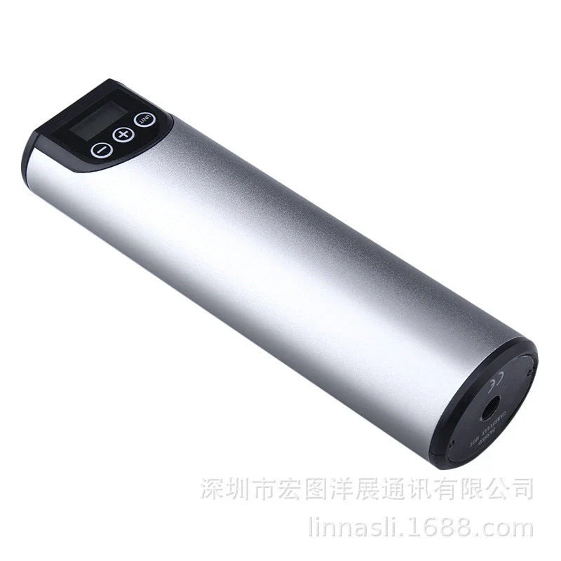 Cordless tire inflator with matte, stain-resistant coating and powerful 2000mAh lithium-ion battery