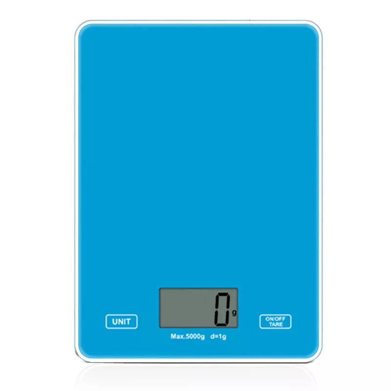 Mini glass platform baking scale with HD LCD display for precise measurements