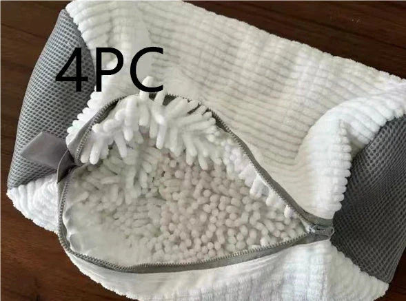 Premium Washable Shoe Laundry Bag - Gently Clean Shoes in Washing Machine
