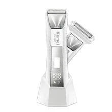 Groin Hair Trimmer for Men and Women - Precision Ceramic Blades, Built-in LED Light, Waterproof Design for Effortless Grooming