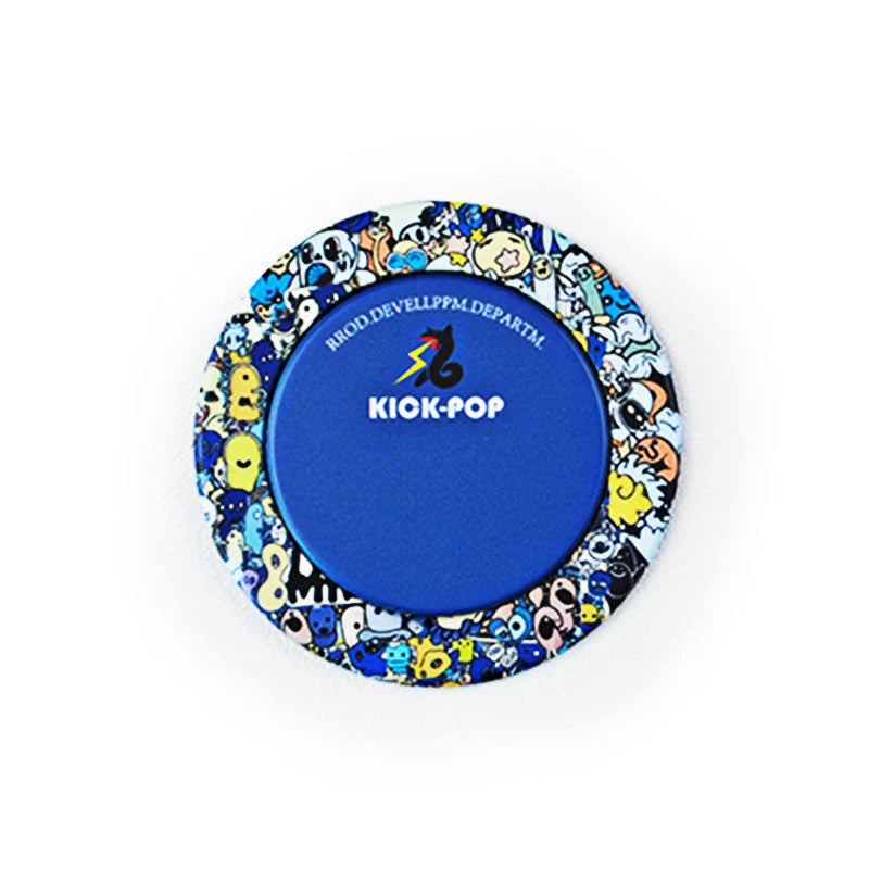 Stylish magnetic phone holder in various colors and designs, including Fashion World, Red Little Devil, Yellow Little Devil, Blue Little Devil, Blue Little Monster, Red Star Ring, Blue Star Ring, Yellow Lightning Snake, and Blue Lightning Snake