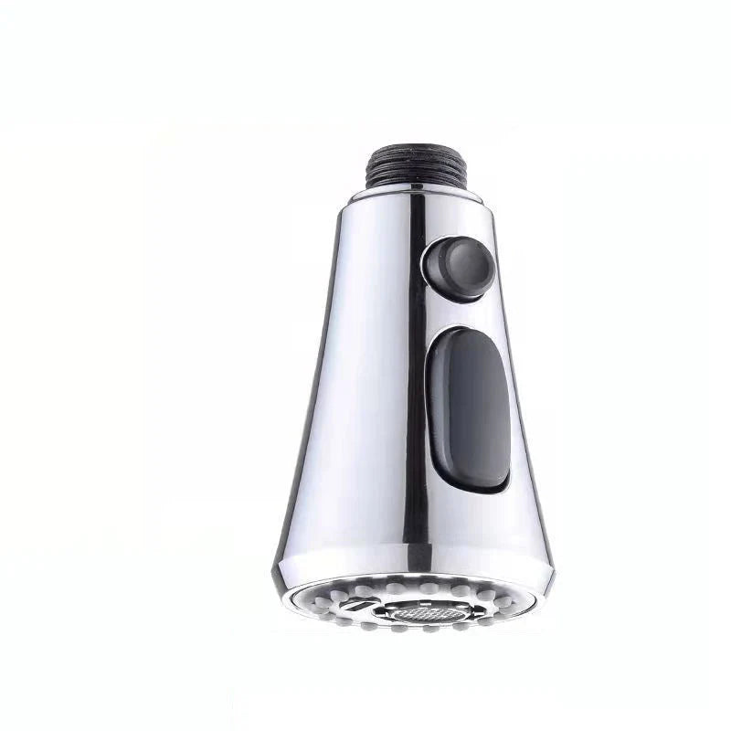 Pressurized faucet sprayer with 360-degree rotation, 3 water modes, and anti-splash design for powerful kitchen cleaning