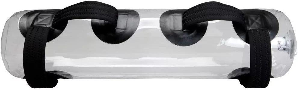 Outdoor fitness water bag in white, waterproof PVC fabric, dimensions 20.5X20.5X75cm