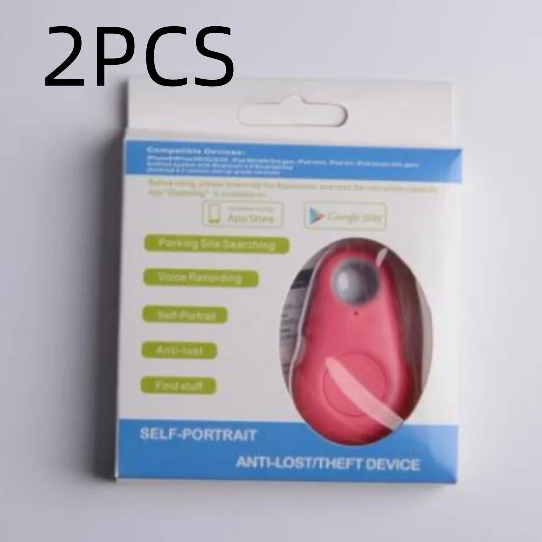 Compact Bluetooth tracking tag with smartphone app to find lost keys, wallet, pets and other valuable items