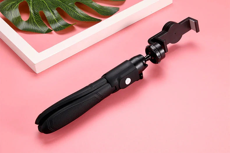 Bluetooth Selfie Stick with Tripod for iPhone, Extendable Length, Remote Control, Hands-Free Photography