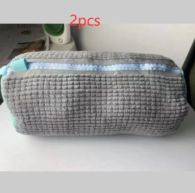 Premium Washable Shoe Laundry Bag - Gently Clean Shoes in Washing Machine
