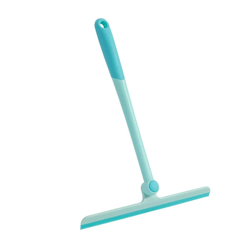 Versatile 360-degree rotating car window scraper with sturdy PP handle and soft TPR strip for scratch-free cleaning