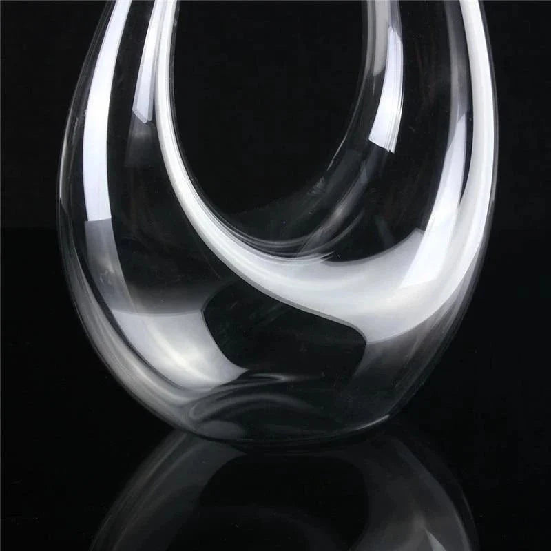 Premium crystal wine decanter set with pourer and hip flask, perfect for home bar and entertaining