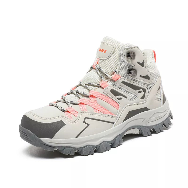 Hiking Same High-top Outdoor Shoes Sneaker in various colors with wear-resistant rubber sole