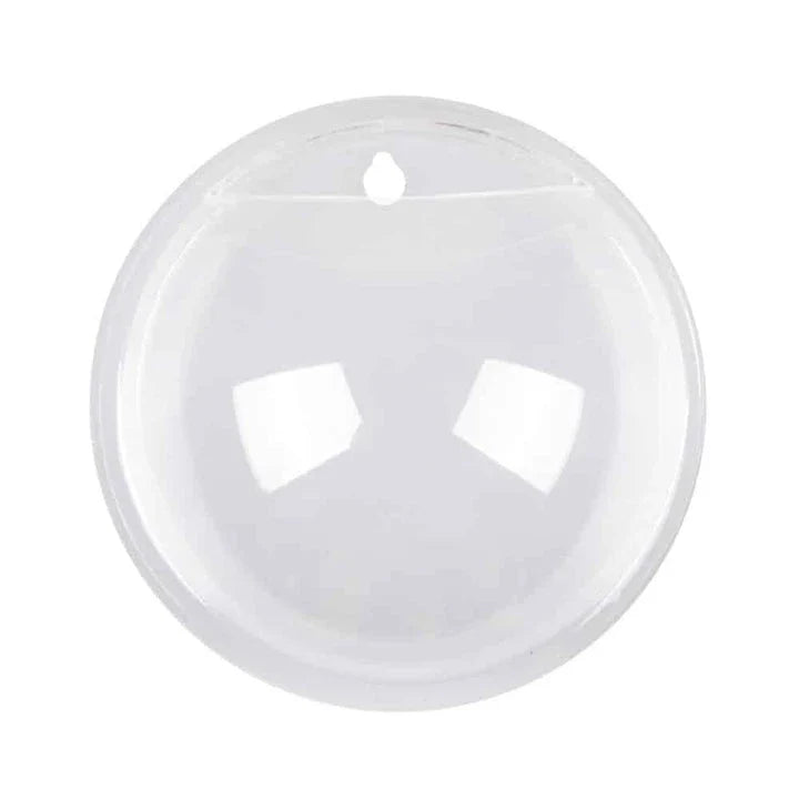 Hanging Globular Acrylic Aquarium with various size options, featuring clear acrylic construction and a captivating design for an underwater display in your home.