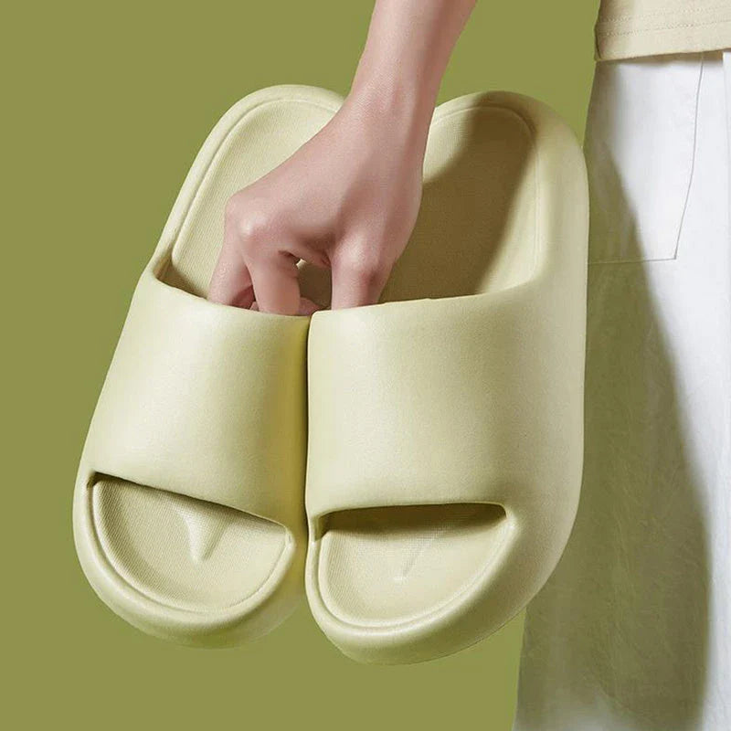 Stylish and comfortable EVA foam house slippers in various colors for indoor wear