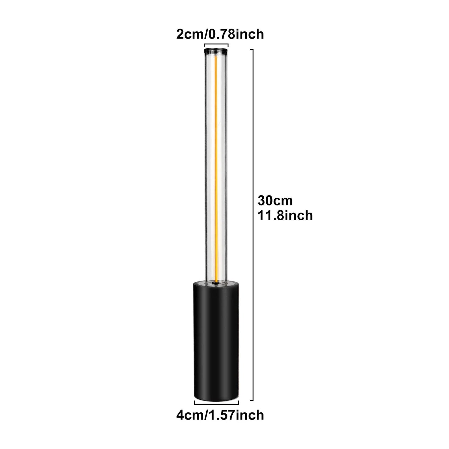 Rechargeable Atmospheric Breathing Light with adjustable lighting modes, sleek design, and versatile placement in bedroom or living space