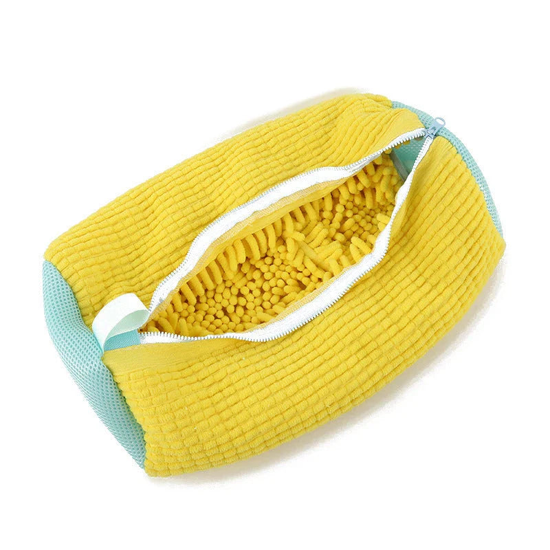 Premium Washable Shoe Laundry Bag - Gently Clean Shoes in Washing Machine